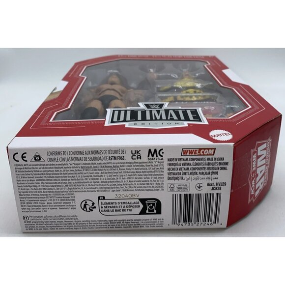 WWE ULTIMATE EDITION Monday Night War Exclusive LEX LUGER Action Figure 2 Belts - Picture 10 of 16